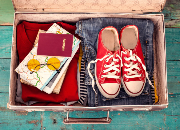 Holiday suitcase