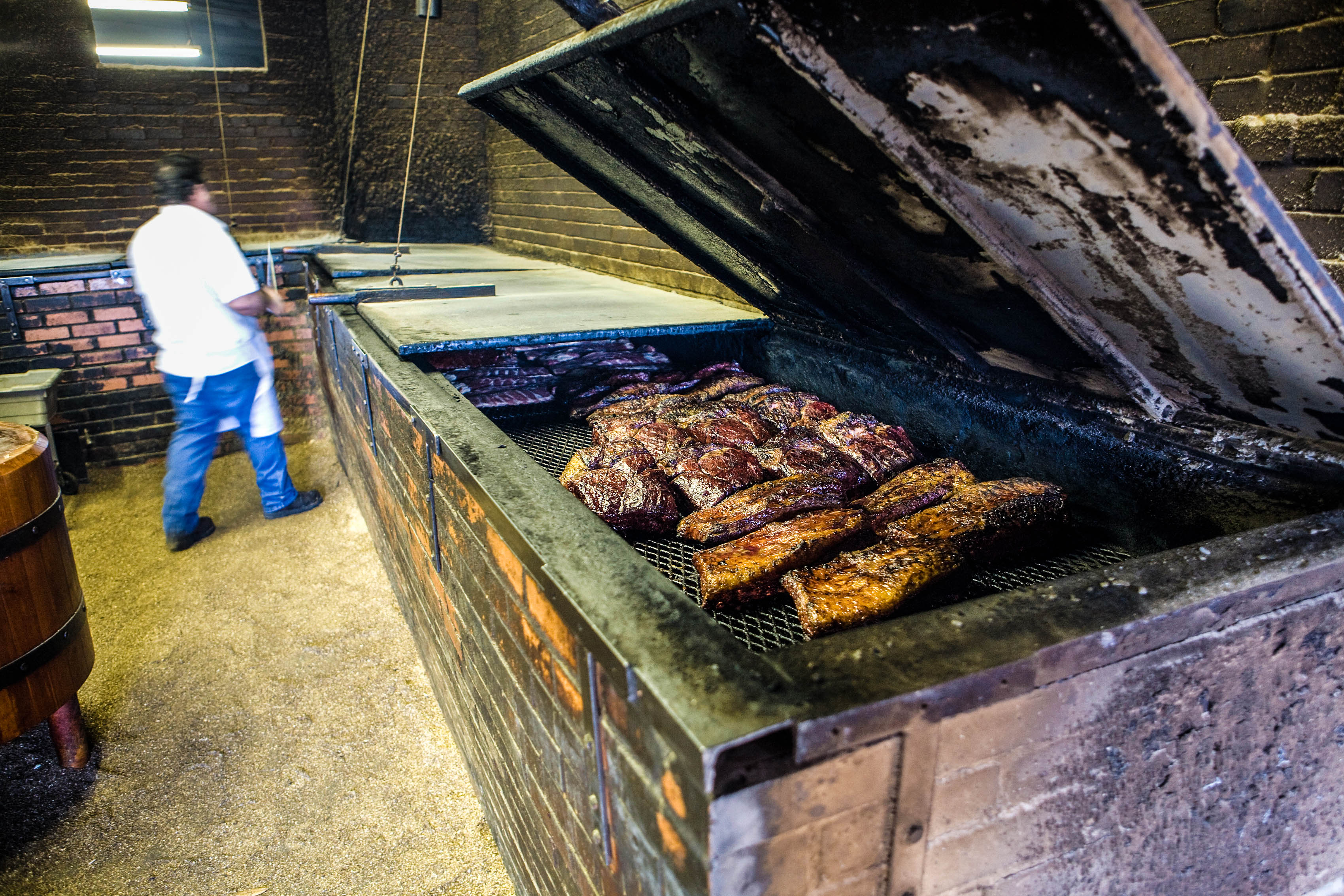 Texas Tipps Lockhart, Smoker, BBQ