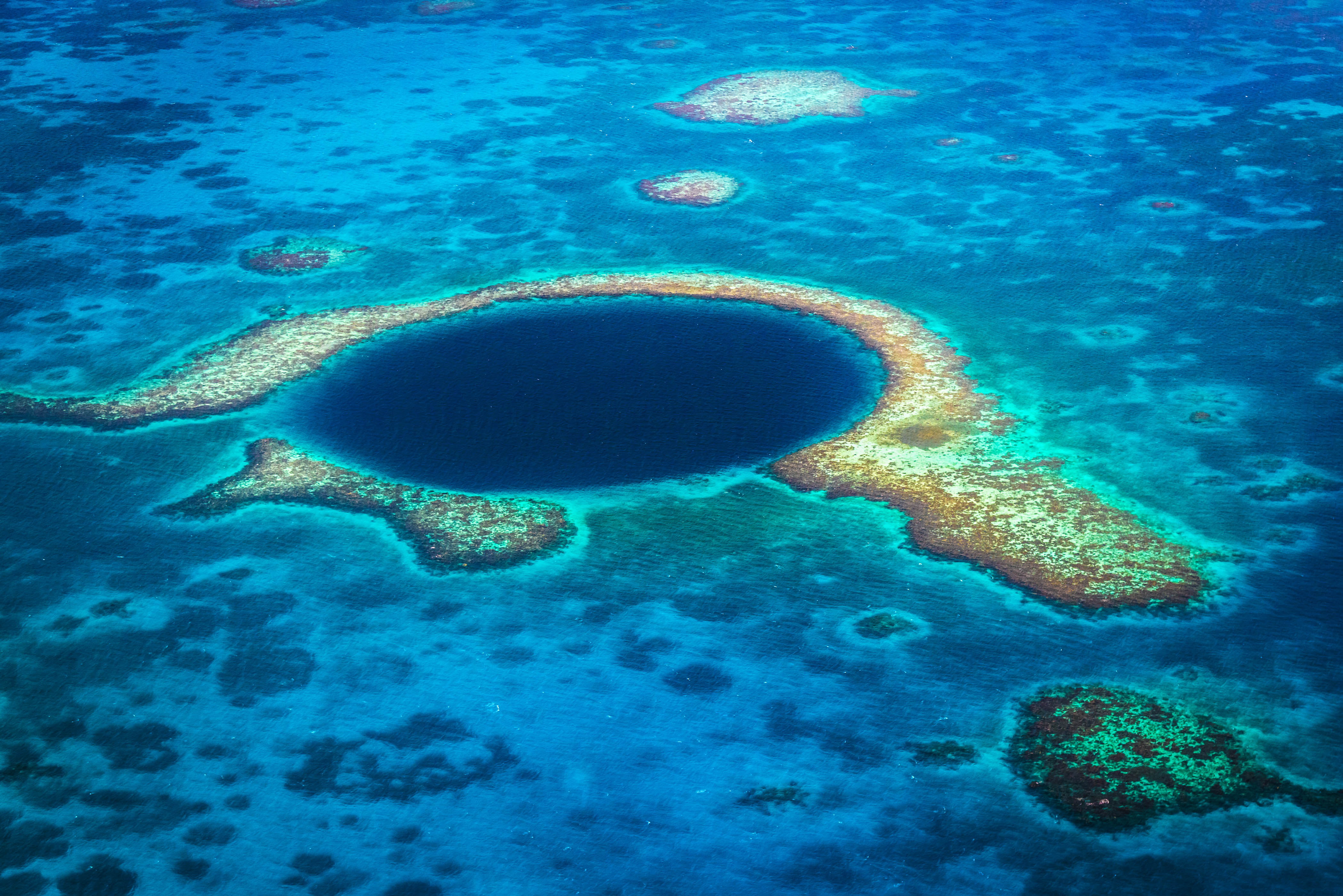 Naturphänomene Blue Hole in Belize