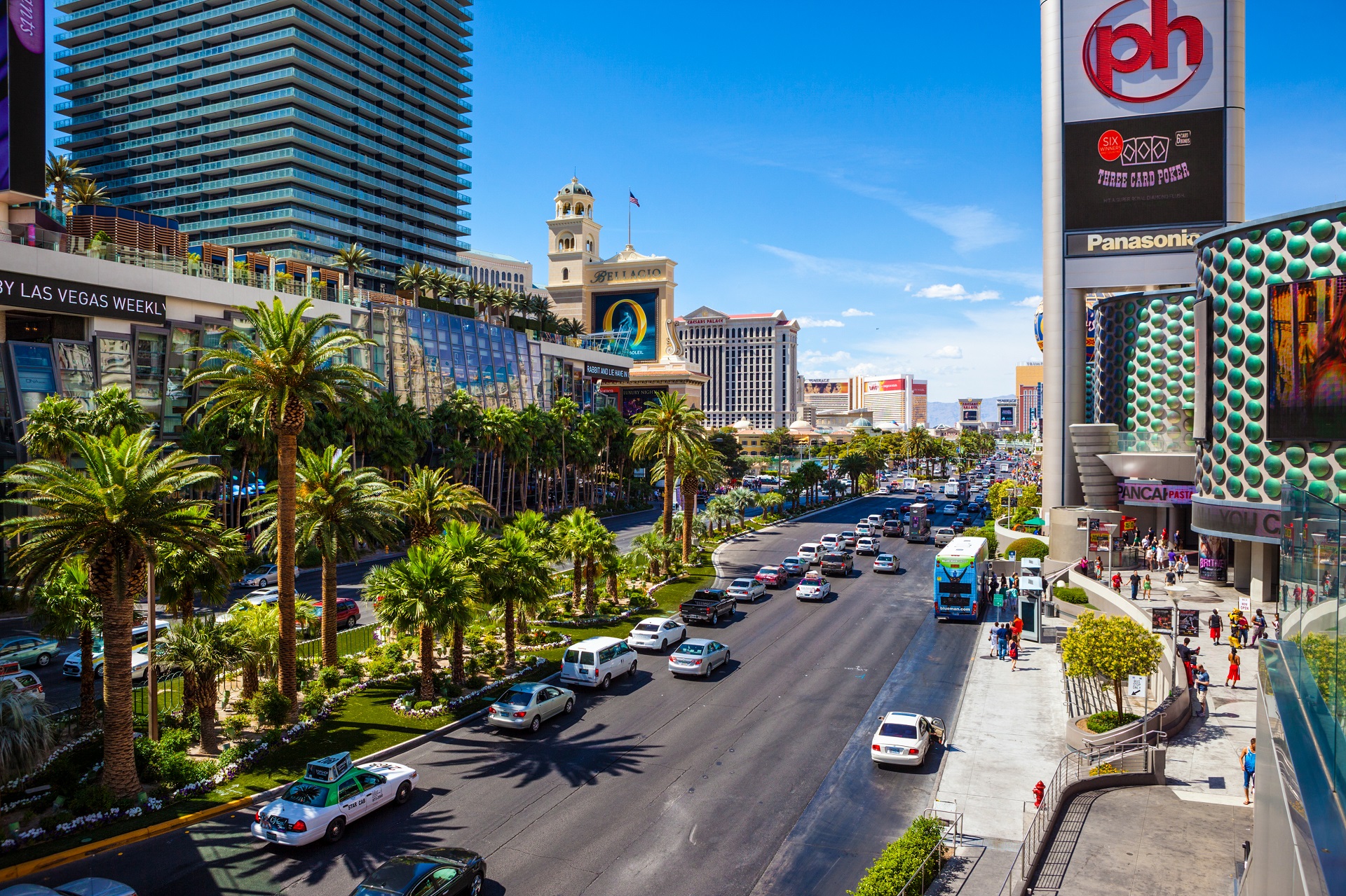 Dos and Don'ts in Las Vegas, Verkehr, Uber, Mietwagen