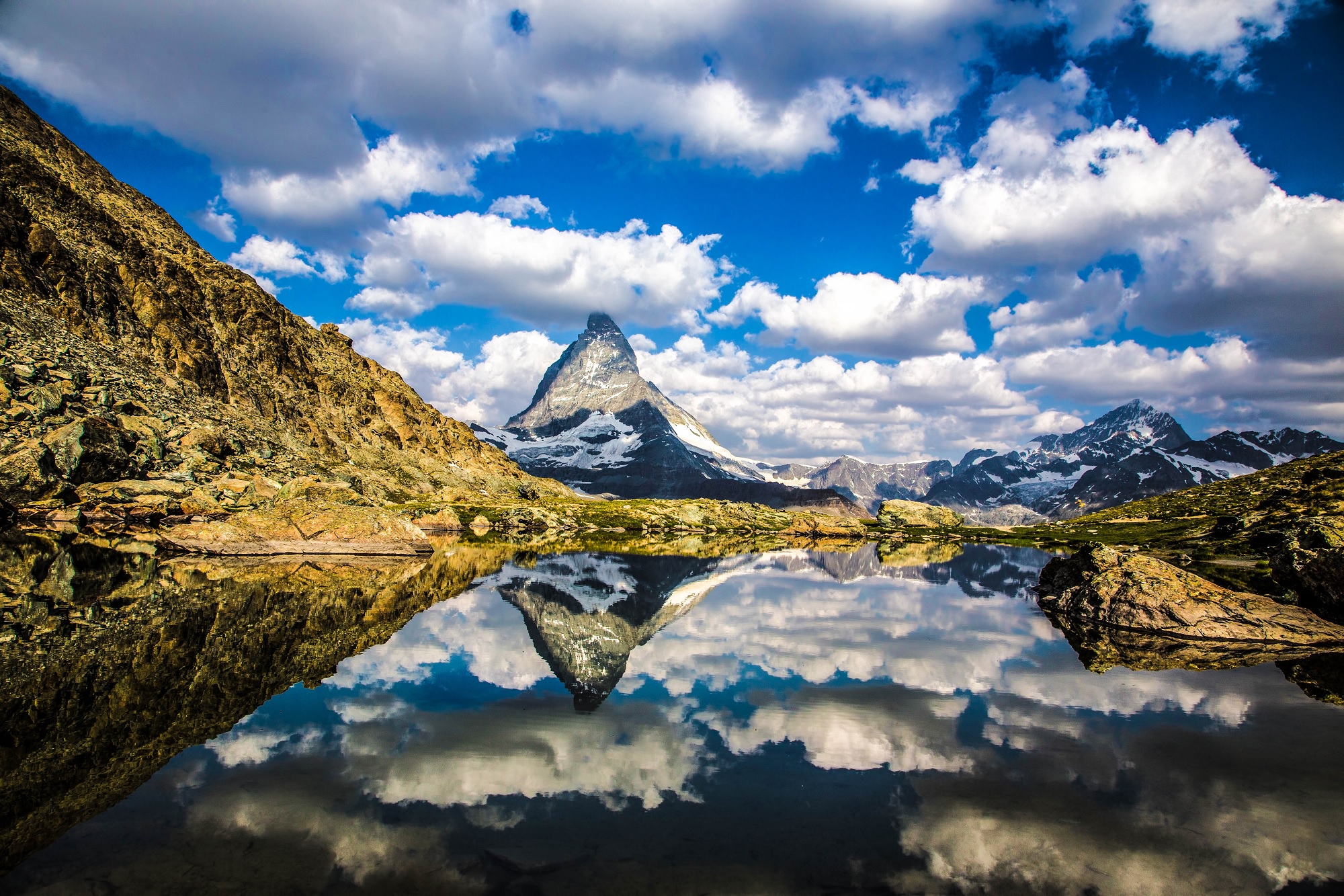 Die schönsten Bergseen der Schweiz Riffelsee