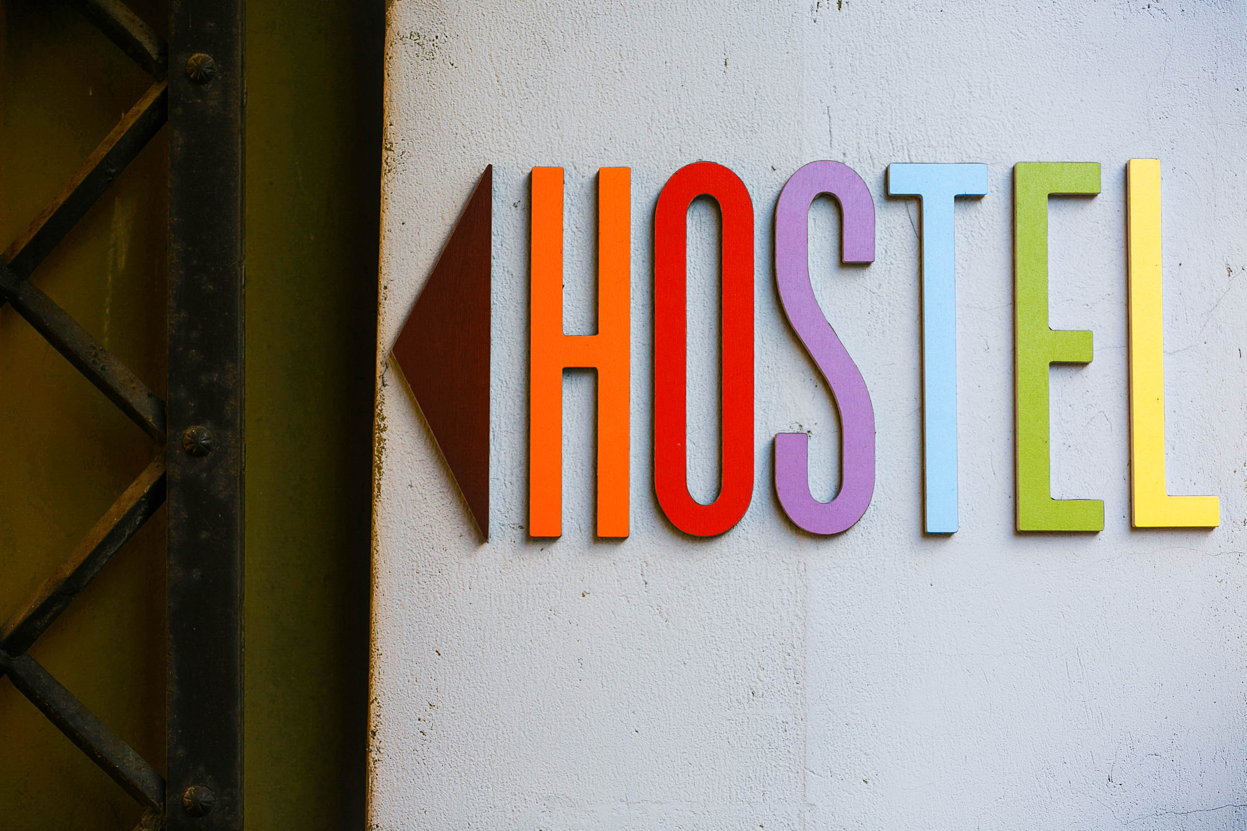 Hostel - Hostel Schild