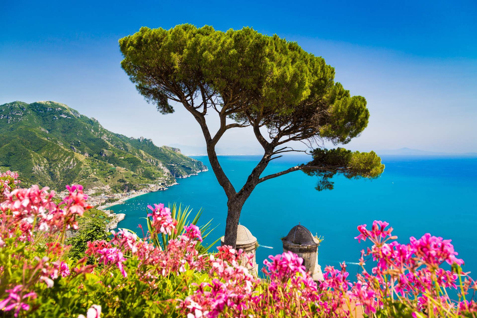 Blick aufs Meer auf Capri