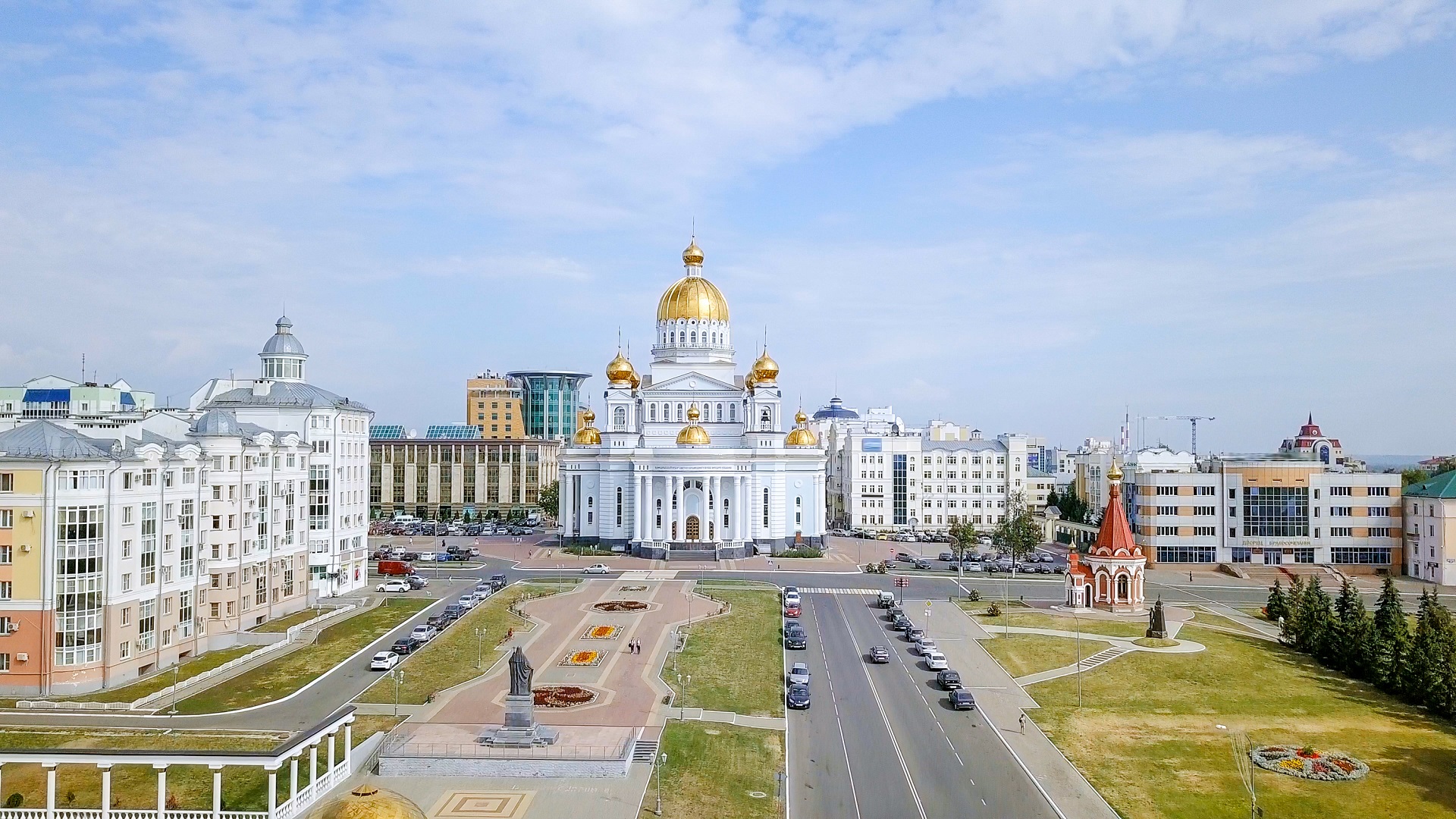 Ein Platz in Saransk