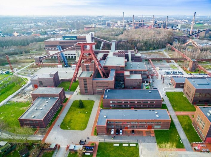 Die Zeche Zollverein in Essen