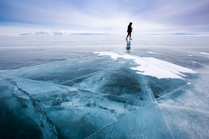 Der Baikalsee im Winter