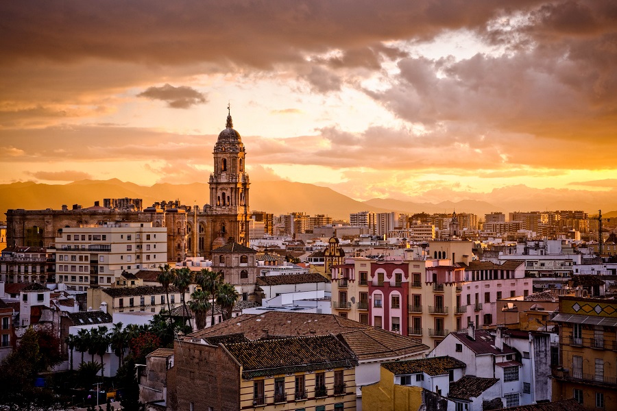 Andalusien, Malaga city