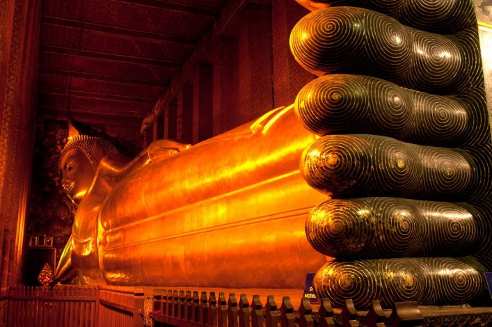 The-Big-golden-Reclining-Buddha-within-Wat-Pho-is-the-important-in-Bangkok-Thailand.-shutterstock_91978838