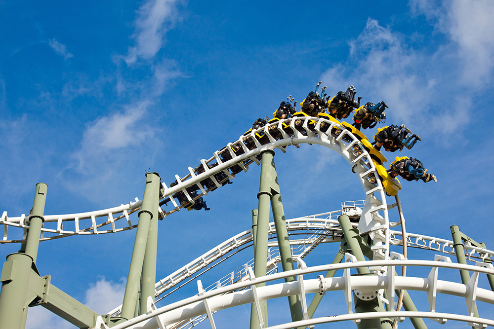 Heide Park Limit Achterbahn