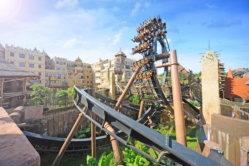 Phantasialand black Mamba