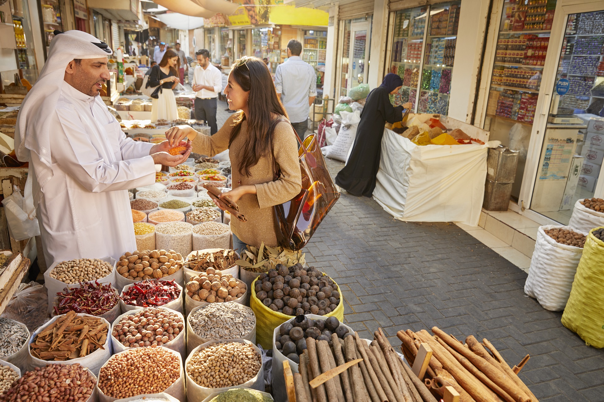 Der Bab el-Bahrain Souk im Stadtzentrum - ein echtes Highlight unter den Sehenswürdigkeiten in Bahrain