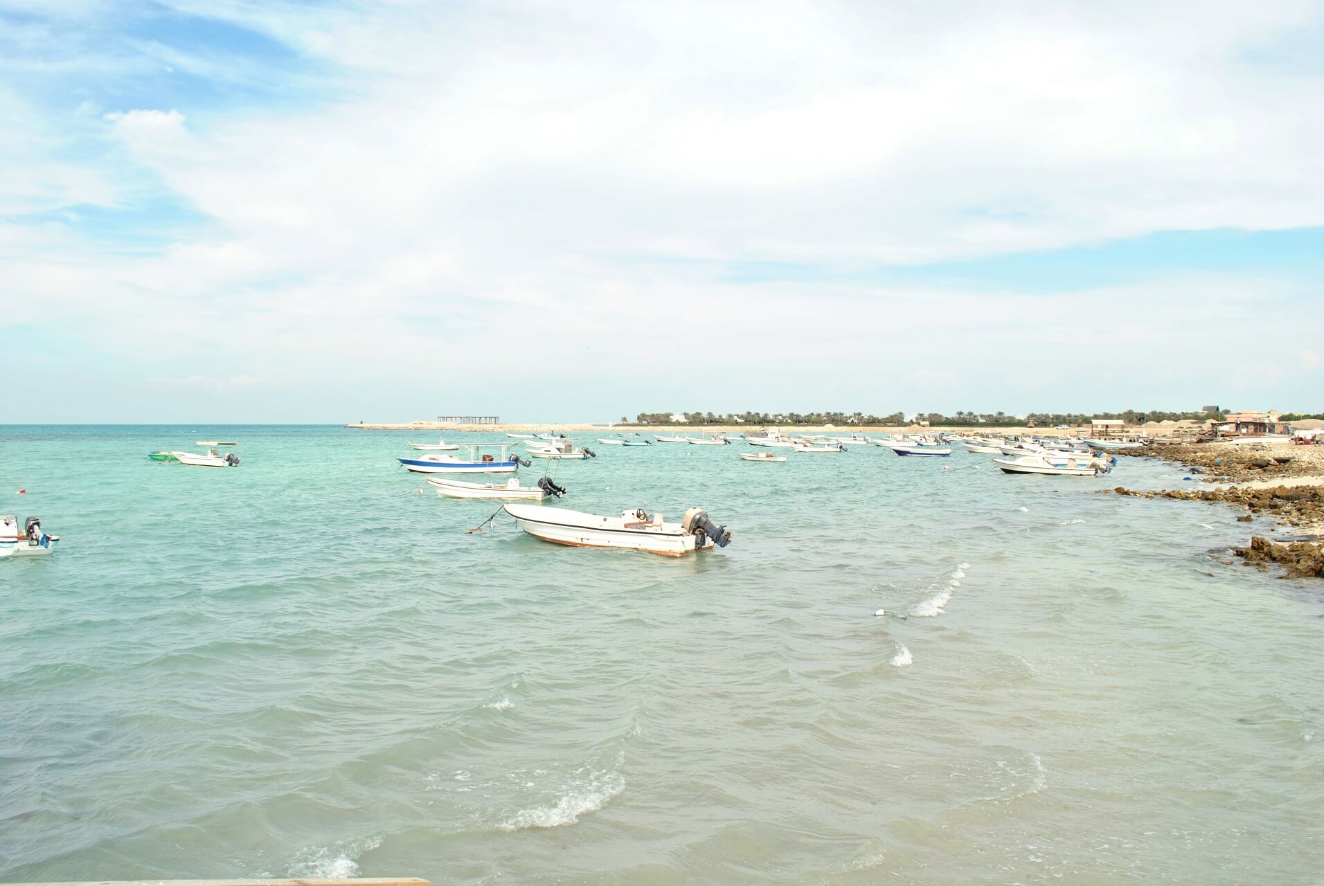 Fischfang in Manama in Bahrain