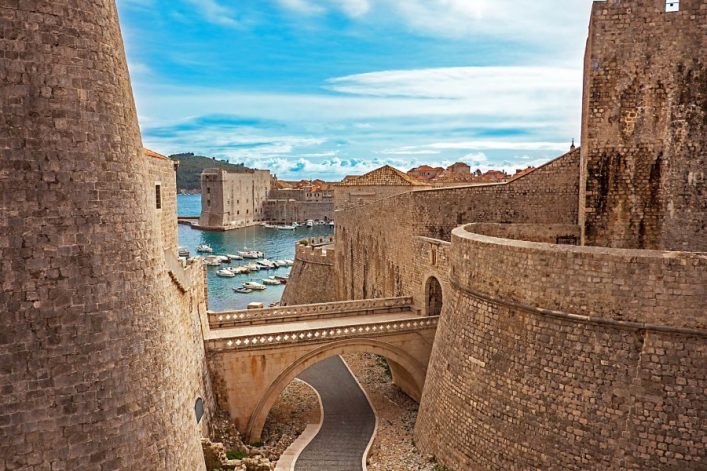 Stadtmauern in Dubrovnik
