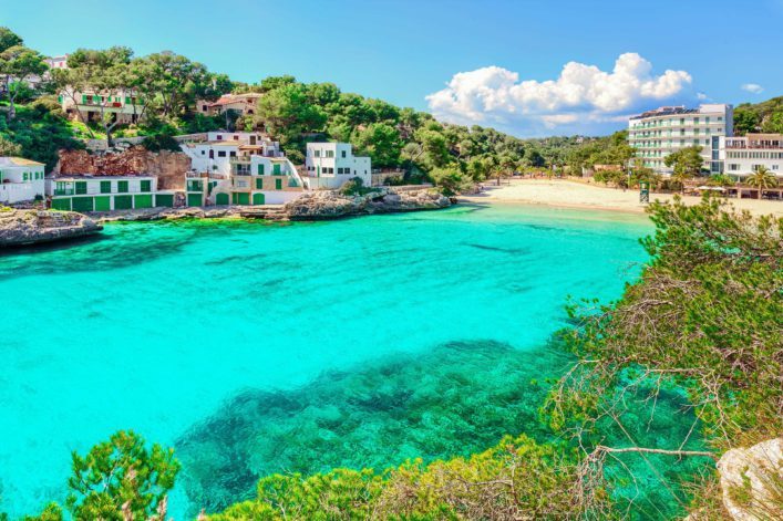 Mallorca Cala Santanyi beach