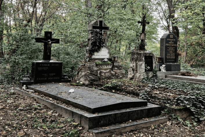 Gräber am Zentralfriedhof