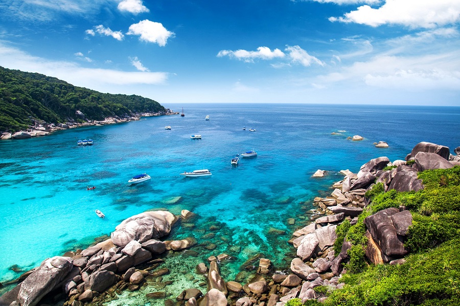 Similan islands. Thailand