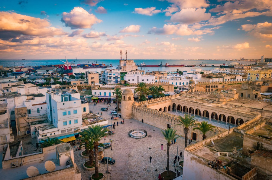 Sousse in Tunesien.